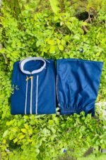 Little Ameer – Navy Blue Jubba & Pajama Set - 28 ( 3 - 4 Years )