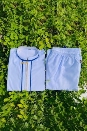 Arabian Noor-e-White Jubba & Pajama Set - 28 ( 3 - 4 Years )