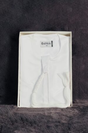 Kids Luxury Emirati Kandura Thobe - White